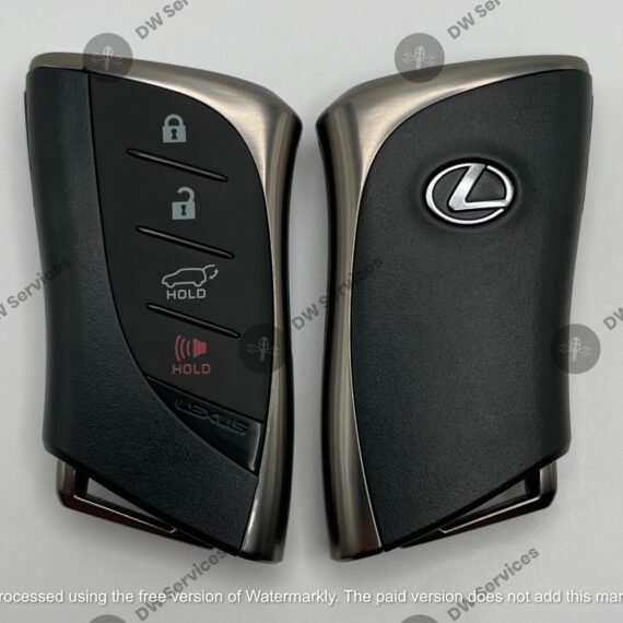 NEW! Lexus UX200 / UX250H Hybrid PROXIMITY remote SMART key FOB HYQ14FBF Black